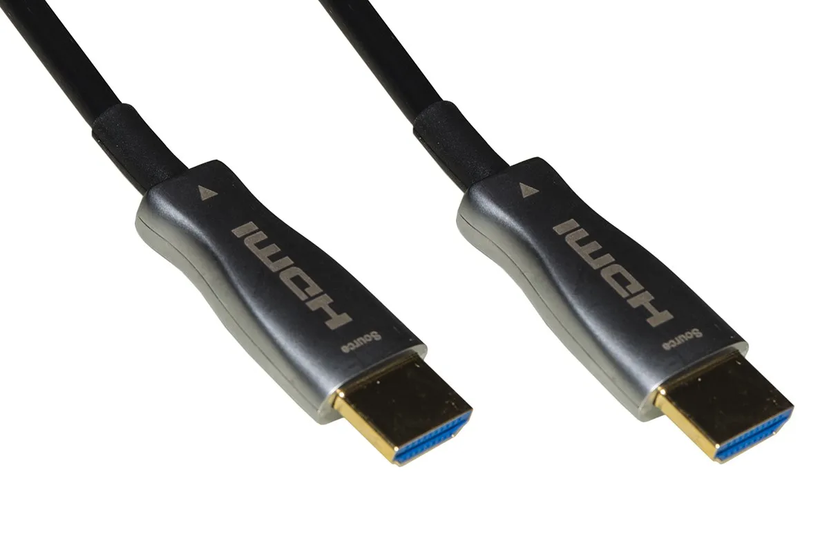 Cavo Fibra Ottica Aoc Hdmi 2.0 Hdcp Arc Edid 4K@60Hz@4:4:4 Ibrido Mt 30 - immagine 1