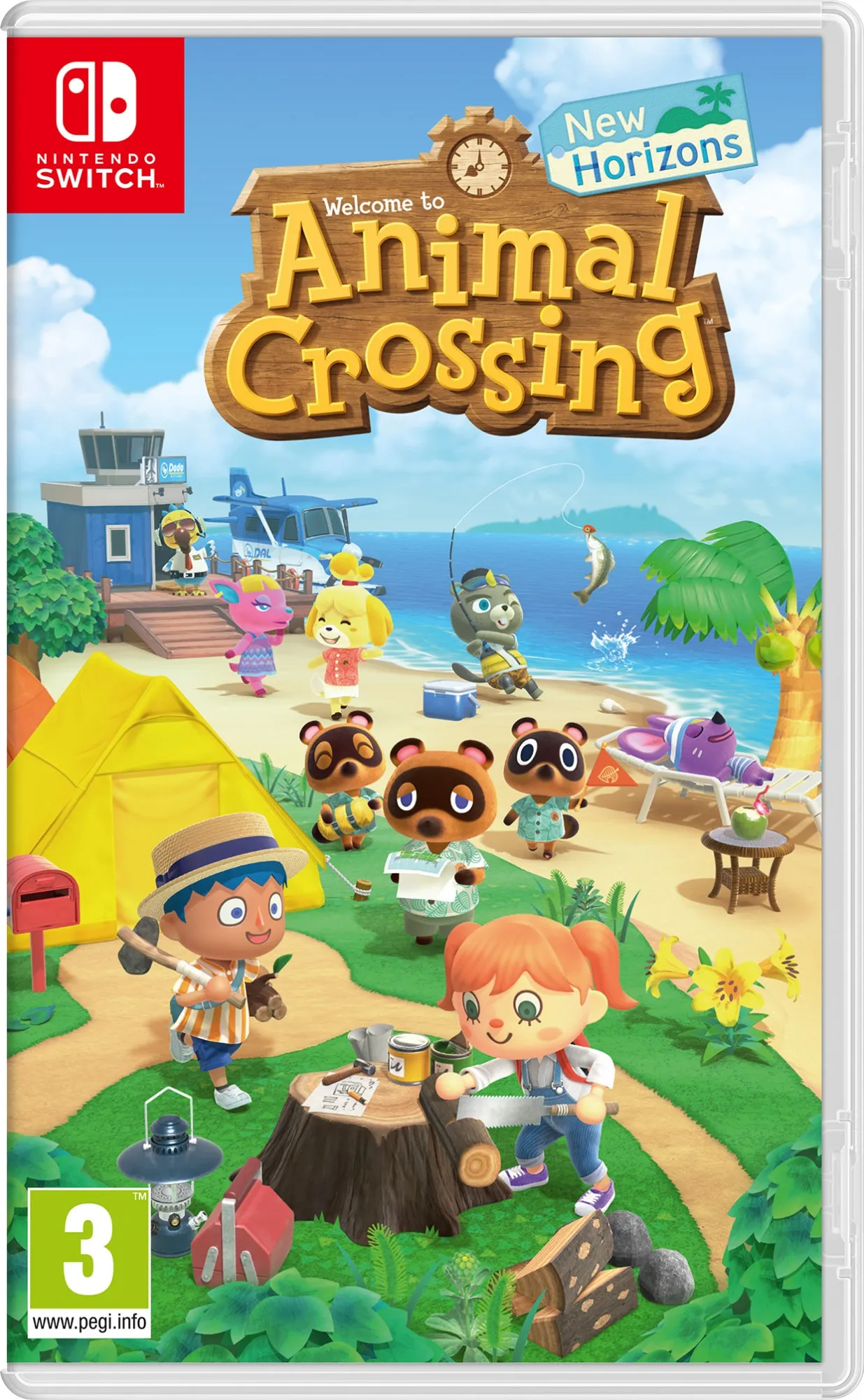Nintendo Animal Crossing: New Horizons Standard Inglese ESP Nintendo Switch - immagine 1