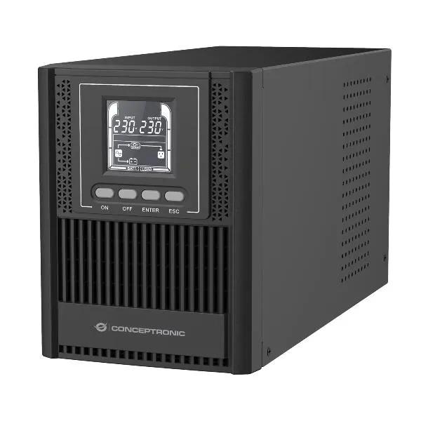 Conceptronic 1000VA 900W Online Tower UPS Schuko ZEUS52ES1K - immagine 1