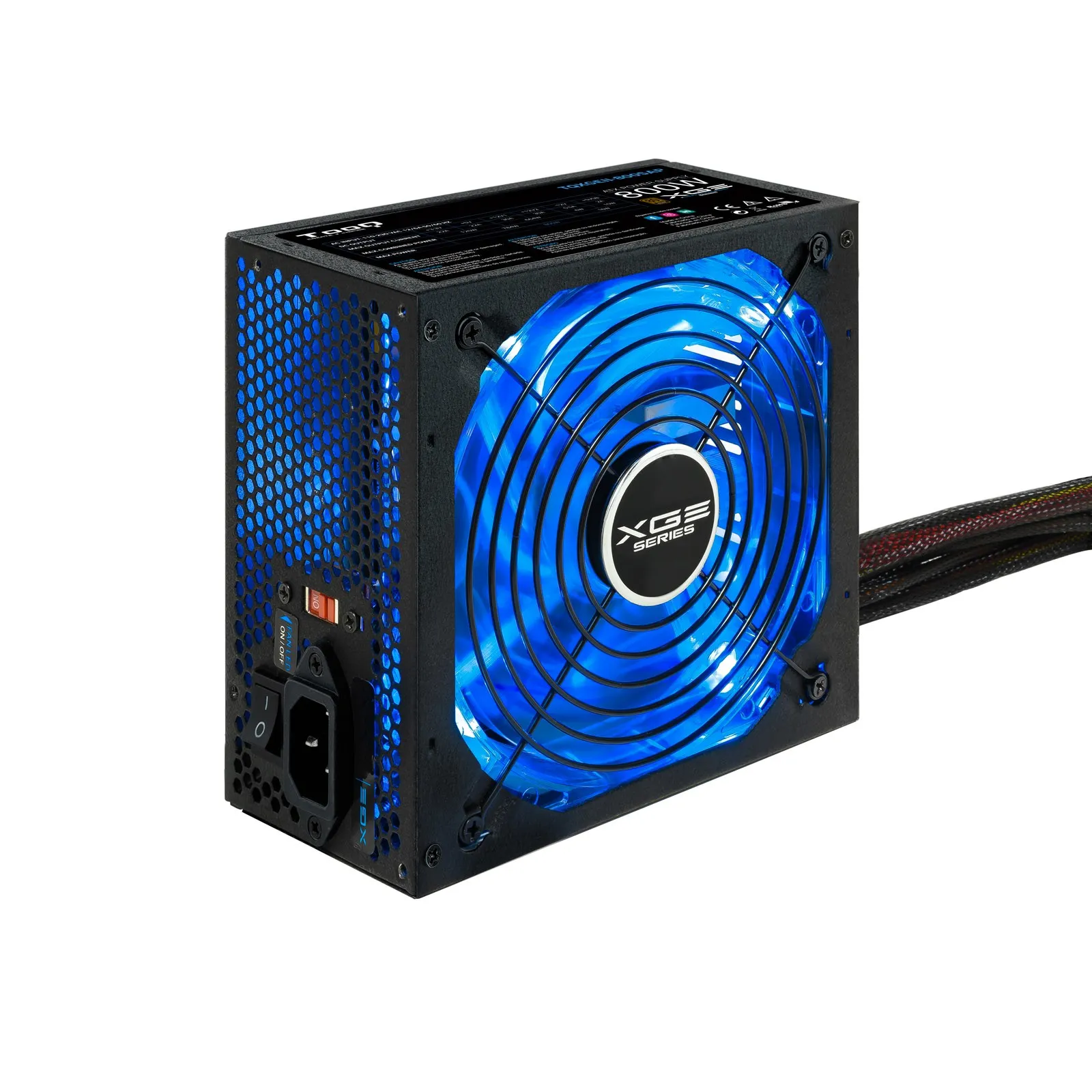 TooQ TQXGEII-800SAP alimentatore per computer 800 W 20+4 pin ATX ATX Nero - immagine 1