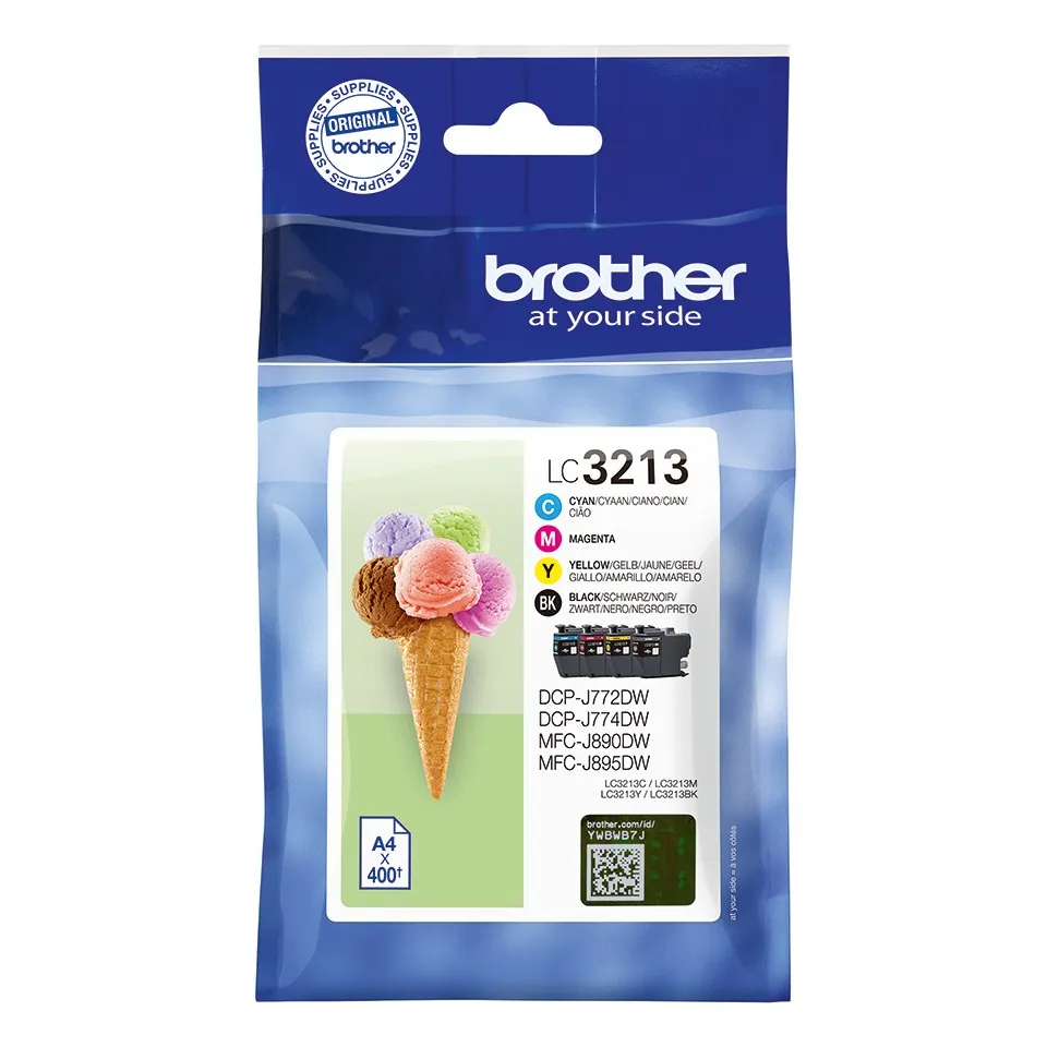 Originale Brother LC3213 pacco di 4 cartucce - LC3213VAL - immagine 1