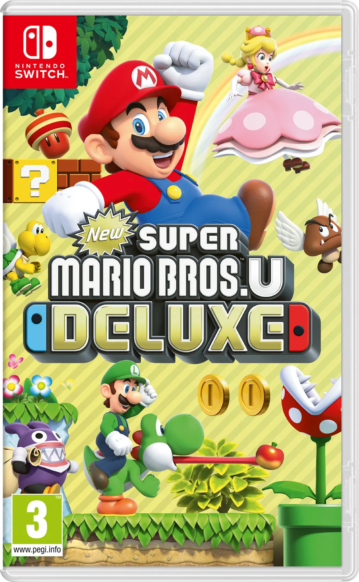 Nintendo New Super Mario Bros. U Deluxe Switch Inglese ESP Nintendo Switch - immagine 1