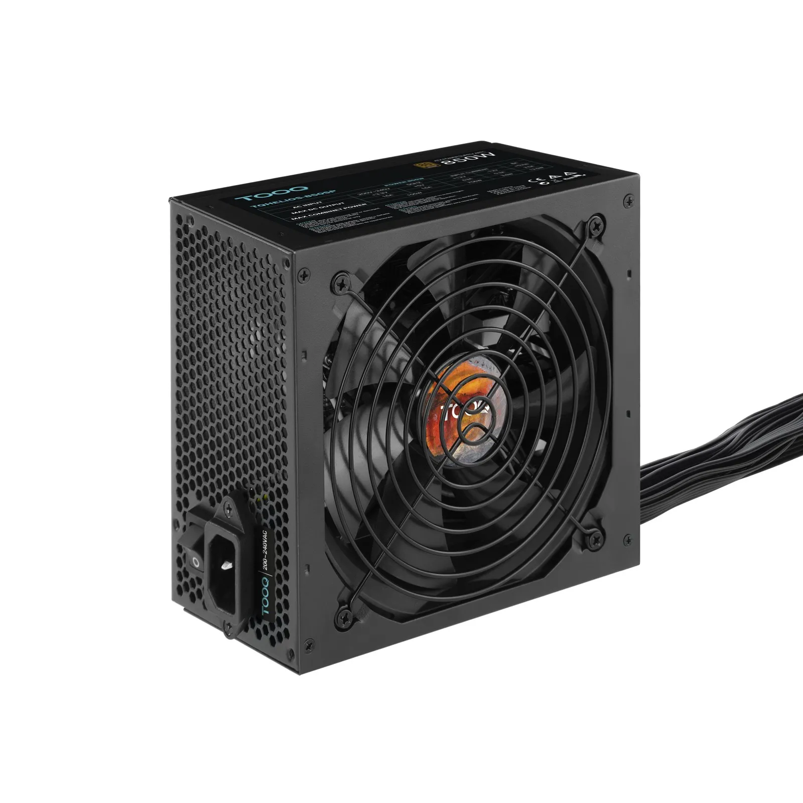 TooQ TQHELIOS-850SP alimentatore per computer 850 W 24-pin ATX ATX Nero - immagine 1