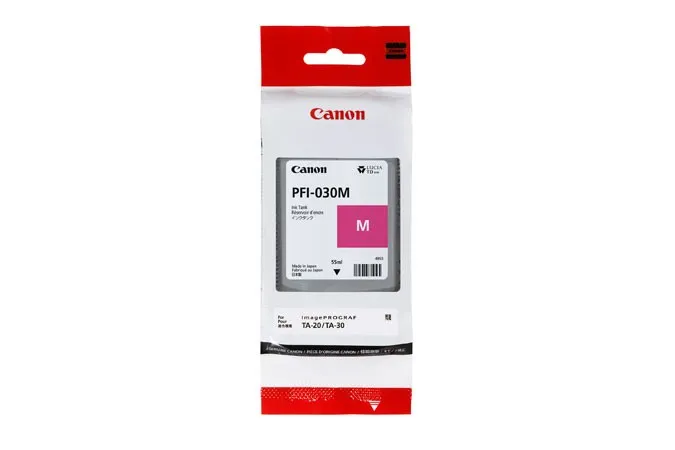 ORIGINALE Canon Cartuccia d'inchiostro magenta PFI-030M 3491C001 55ml - immagine 1
