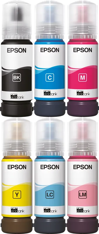 ORIGINALE Epson Multipack nero / ciano / magenta / giallo / ciano (chiaro) / magenta (chiaro) T09B MCVP 107 39600 pagine - immagine 1