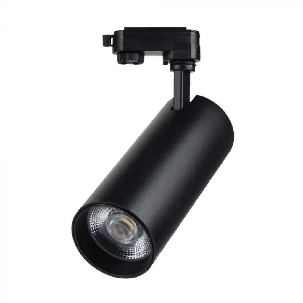 V-TAC 30W LED COB Tracklight 3in1 Black Body - immagine 1