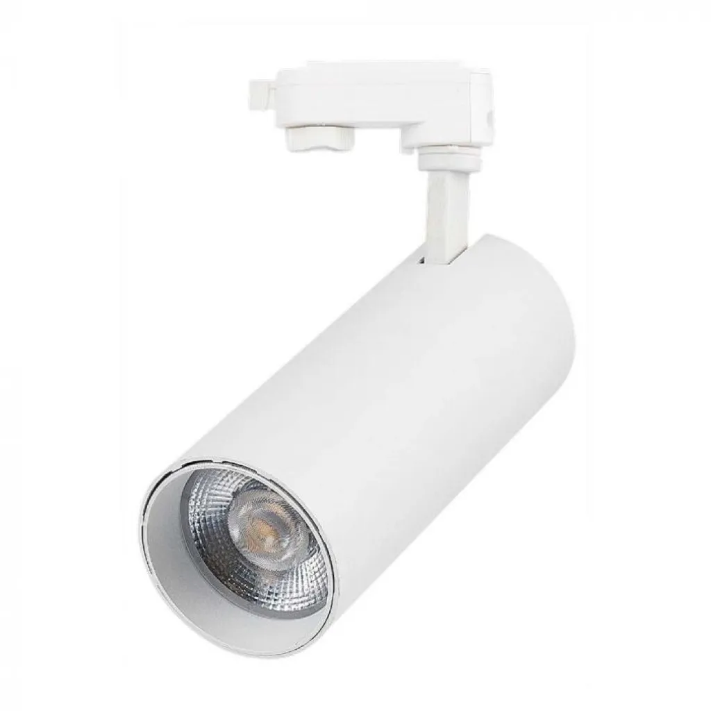 V-TAC 30W LED COB Tracklight 3in1 White Body - immagine 1