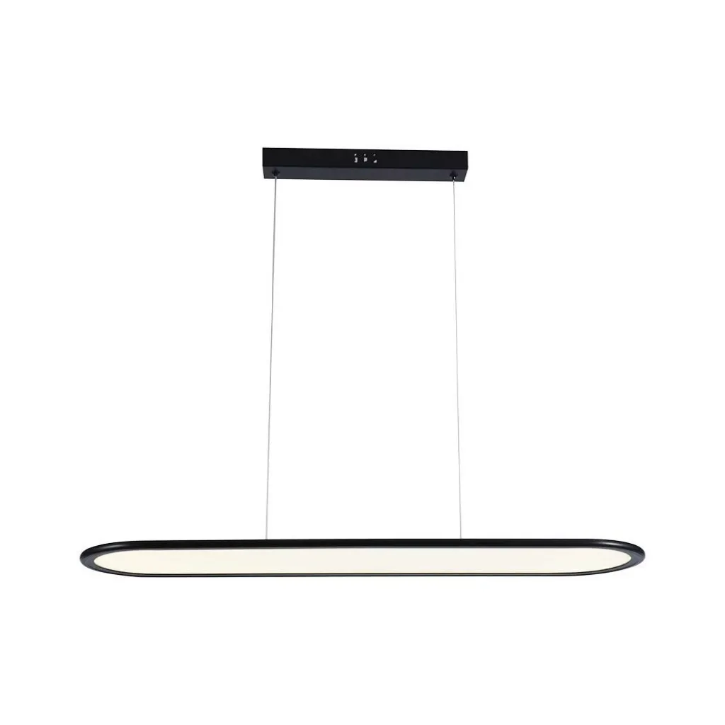 V-TAC Lampadario LED a Sospensione 24W 80*100Cm Colore Nero 4000K - immagine 1
