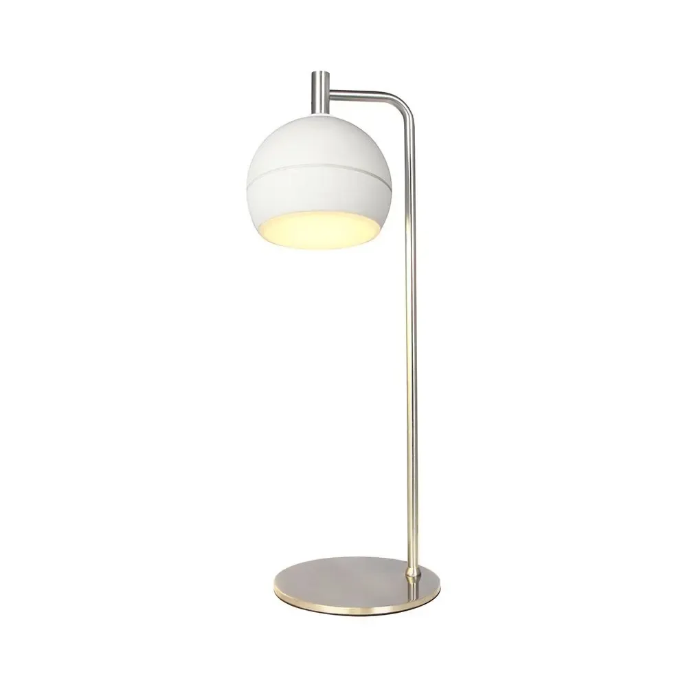 V-TAC Lampada LED da Tavolo 10W Cablata Sferica Ceramica-Metallo Bianca 3000K - immagine 1