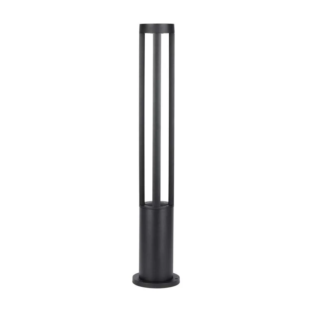 V-TAC Lampada LED da Giardino Fissaggio a Terra LED COB 10W Colore Nero h:80cm 6400K IP65 - immagine 1