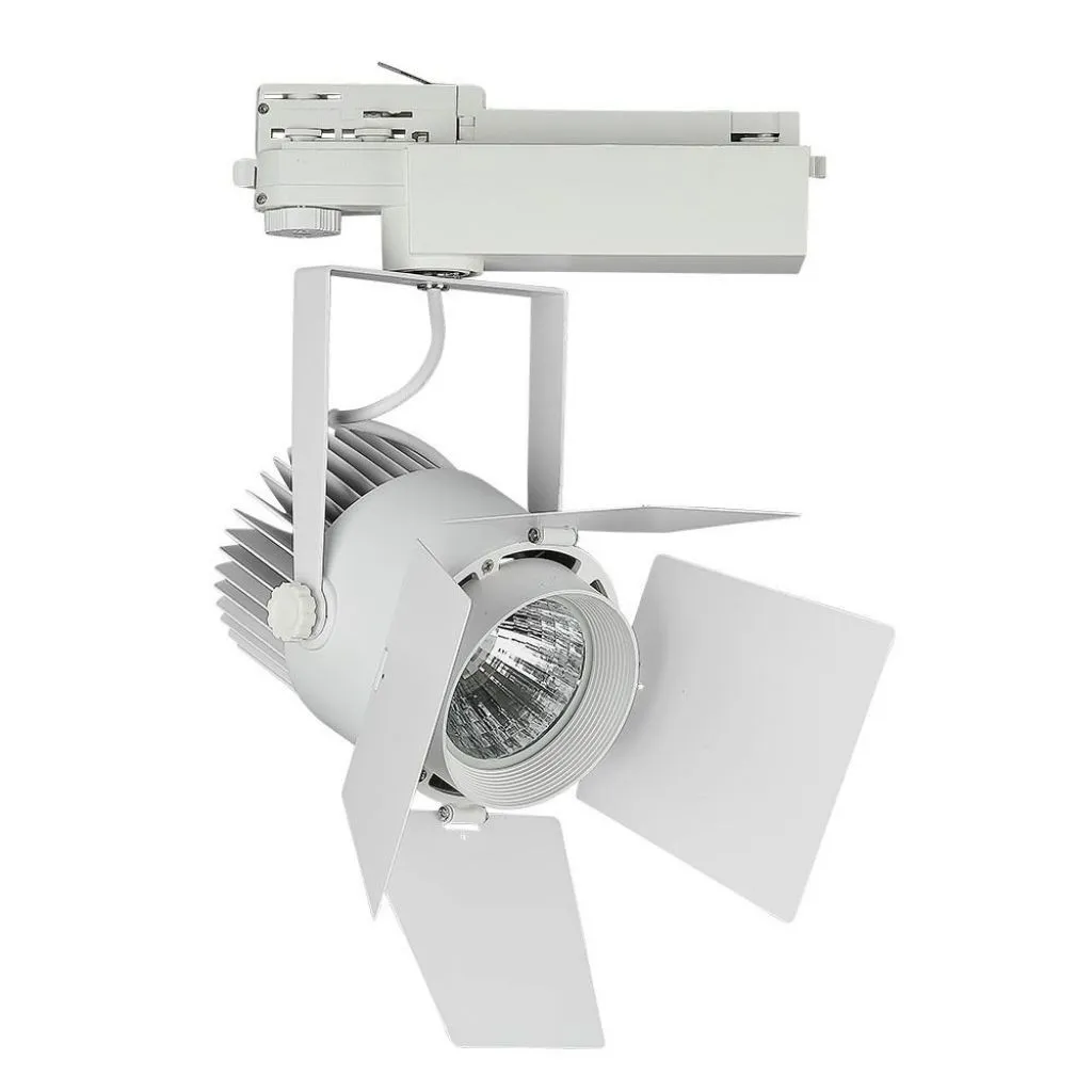 V-TAC PRO Faretto LED da Binario Chip Samsung 33W Colore Bianco 5000K - immagine 1