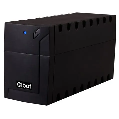 Elbat Delta UPS 700VA USB - 3x Shuckos - Stabilizzatore AVR - Funzione Cold Start - immagine 1