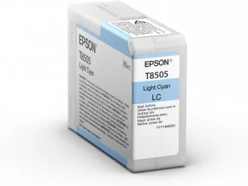 ORIGINALE Epson Cartuccia d'inchiostro ciano (chiaro) C13T850500 T8505 80ml - immagine 1