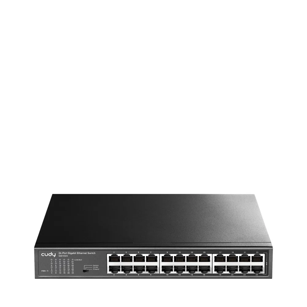 Cudy GS1024 switch di rete Gigabit Ethernet (10/100/1000) Nero - immagine 1