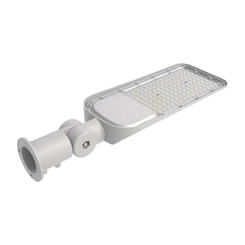 V-TAC Armatura Stradale LED Chip Samsung 50W 100LM/W Colore Grigio 4000K IP65 - immagine 1
