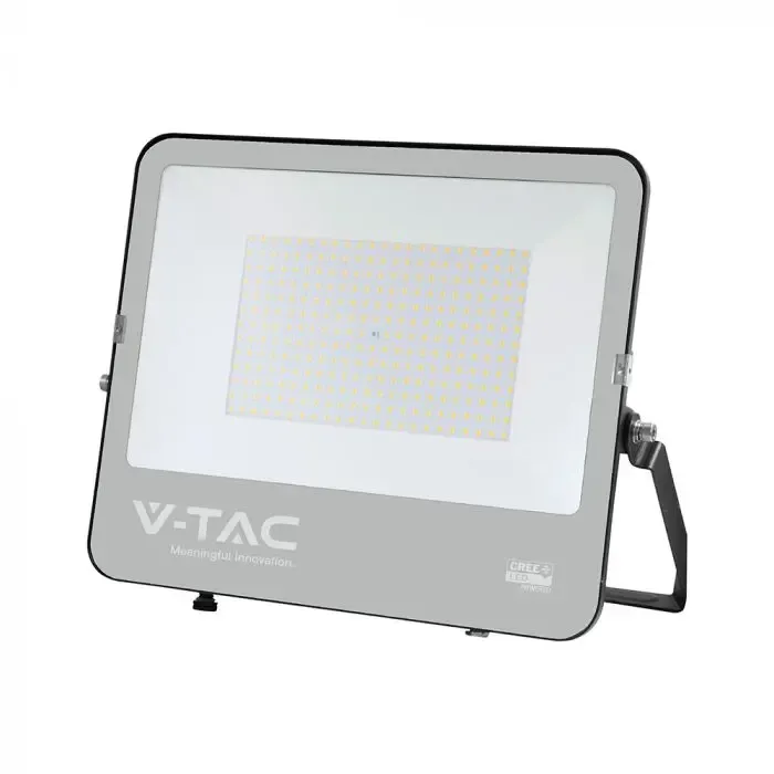 200W Floodlight-Cree Chip (1M Wire) Cct:4000K Black Body (135Lm/W) 6Yrs Warranty Ip65 - immagine 1