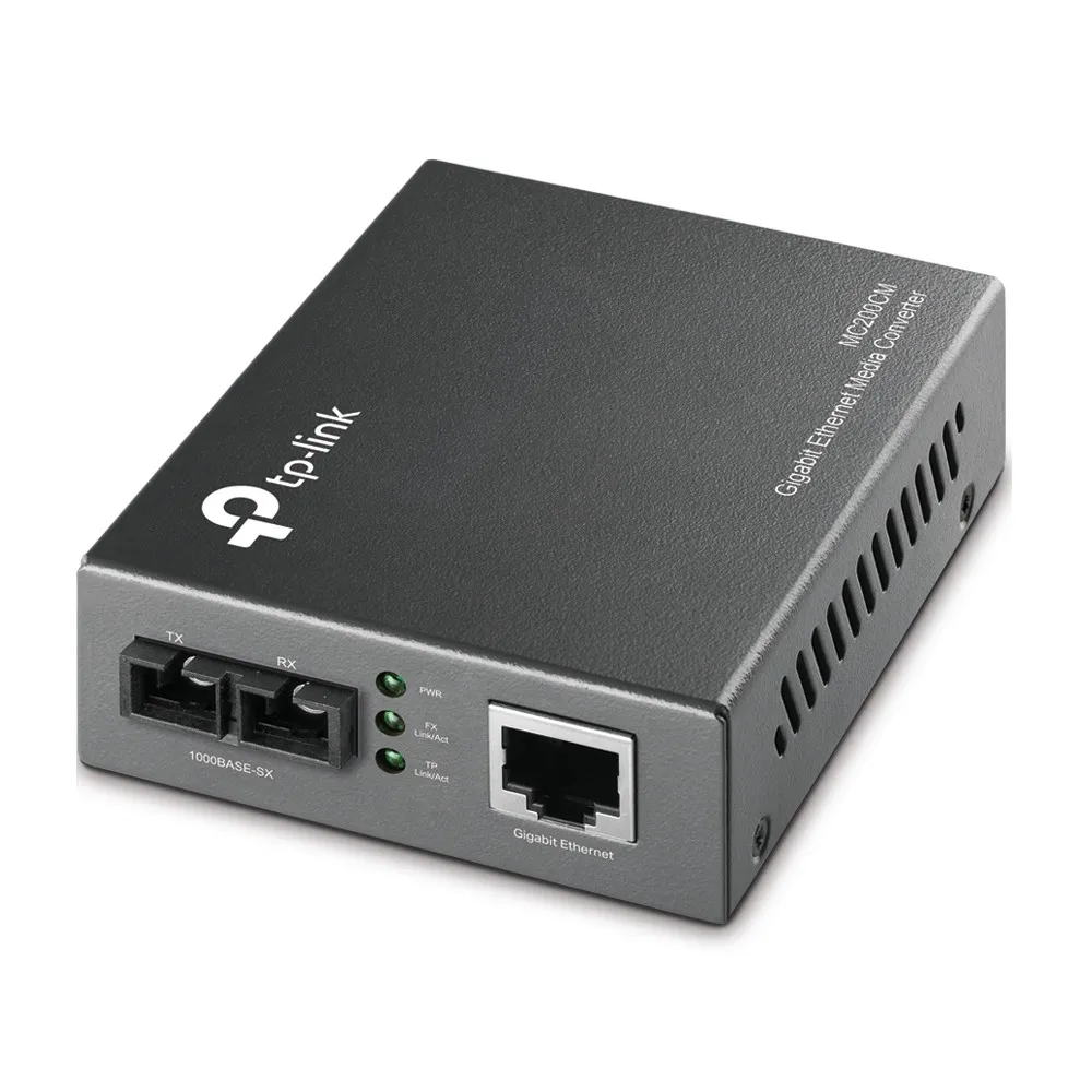 Converter Gigabit Fiber 1000M Tp-Li Nk - immagine 1