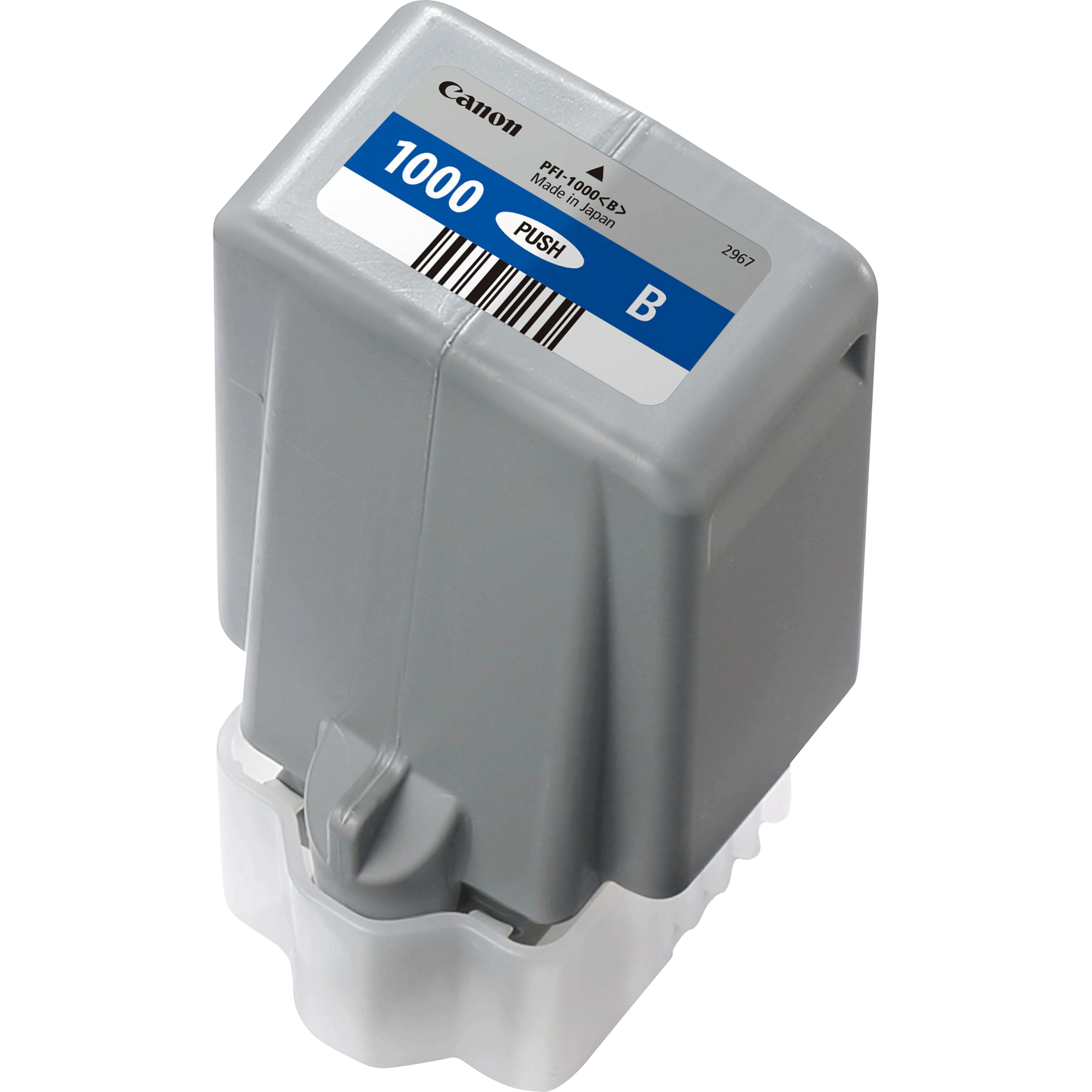 ORIGINALE Canon Cartuccia d'inchiostro Blu PFI-1000b 0555C001 4875 pagine 80ml - immagine 1