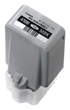 ORIGINALE Canon Cartuccia d'inchiostro Nero (opaco) PFI-4100mbk 6776C001 80ml - immagine 1