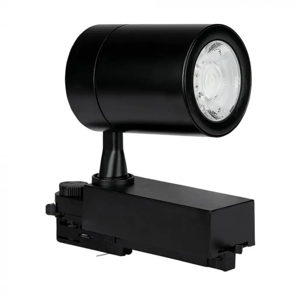 V-TAC Faretto LED da Binario 35W 100LM/W Colore Nero 6000K - immagine 1