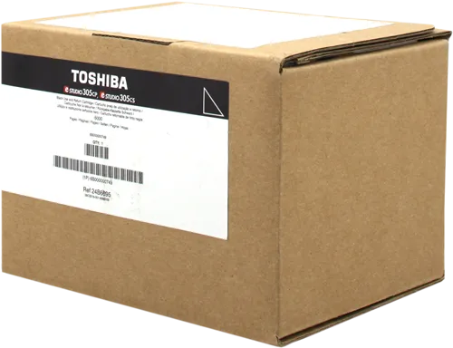 ORIGINALE Toshiba toner nero T-FC305PK-R 6B000000749 6000 pagine cartuccia di stampa riutilizzabile - immagine 1