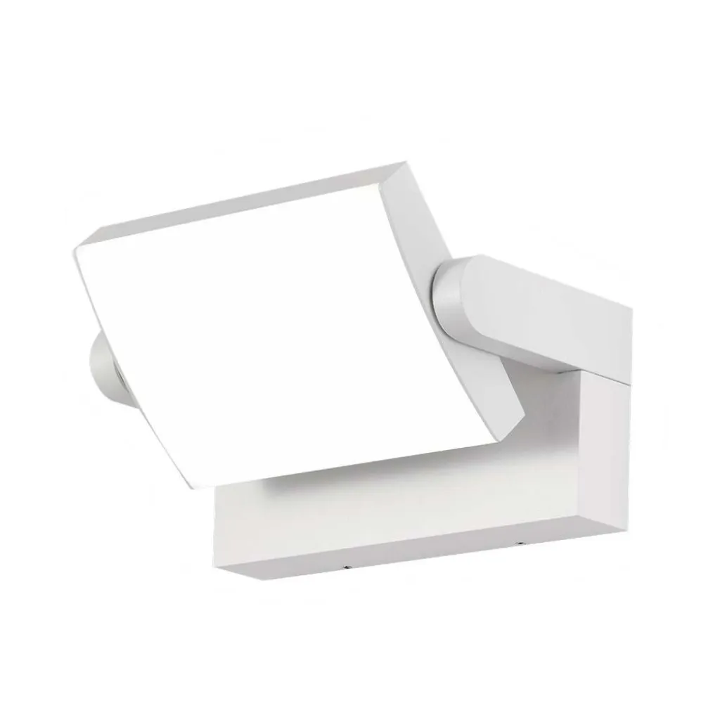 V-TAC Lampada LED da Muro Rettangolare 17W 120LM/W Colore Bianco Ruotabile 3000K IP65 - immagine 1