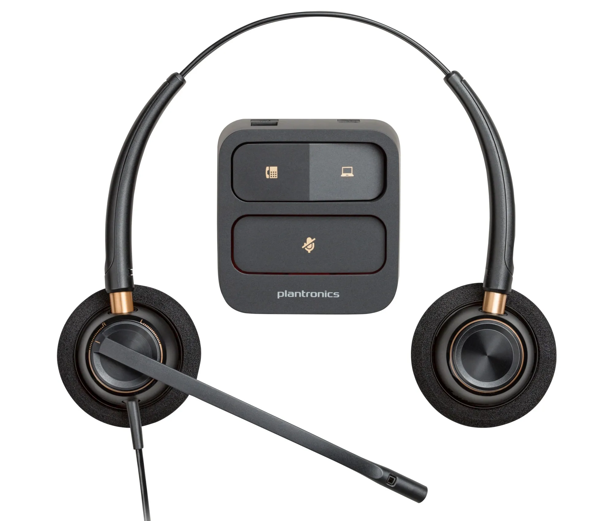 EncorePro 520 Cuffie Poly EncorePro 520 binaurali + Quick Disconnect - immagine 1