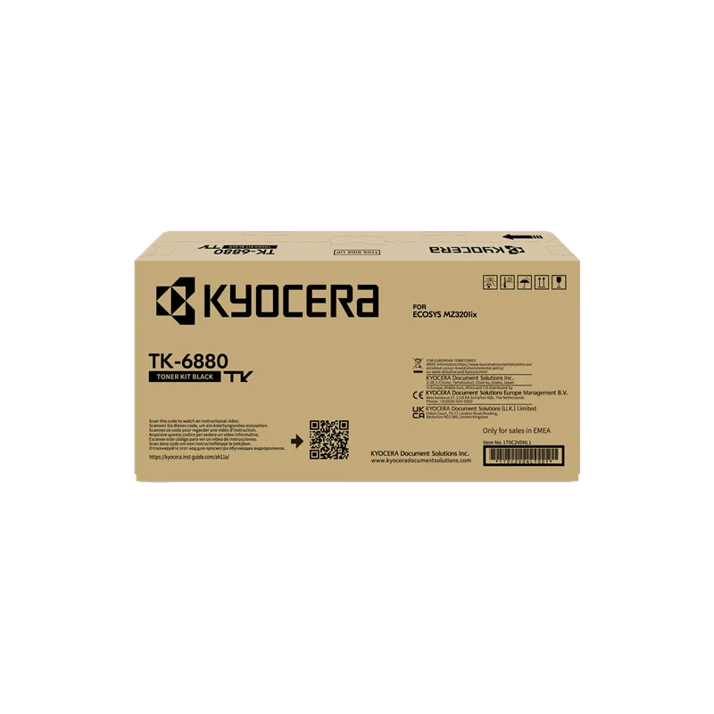 ORIGINALE Kyocera toner nero TK-6880 1T0C2V0NL1 5000 pagine - immagine 1