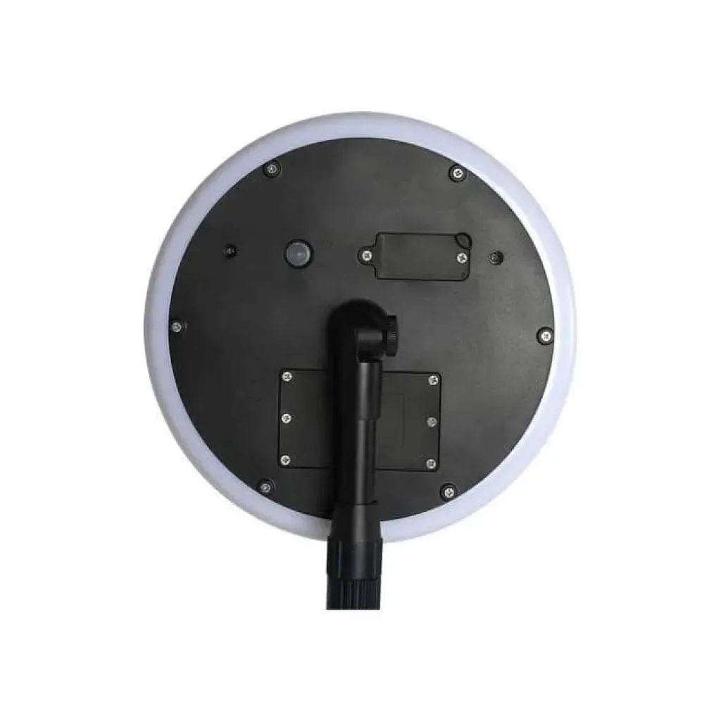 V-TAC Piantana Solare LED da Giardino 8W con sensore crepuscolare Colore Bianco e Nero 4000K IP65 - immagine 1