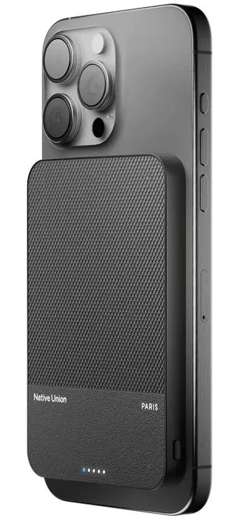 Power Bank 5000Mah Re Classic Black Usb-C Native Union Magsafe Black - immagine 1