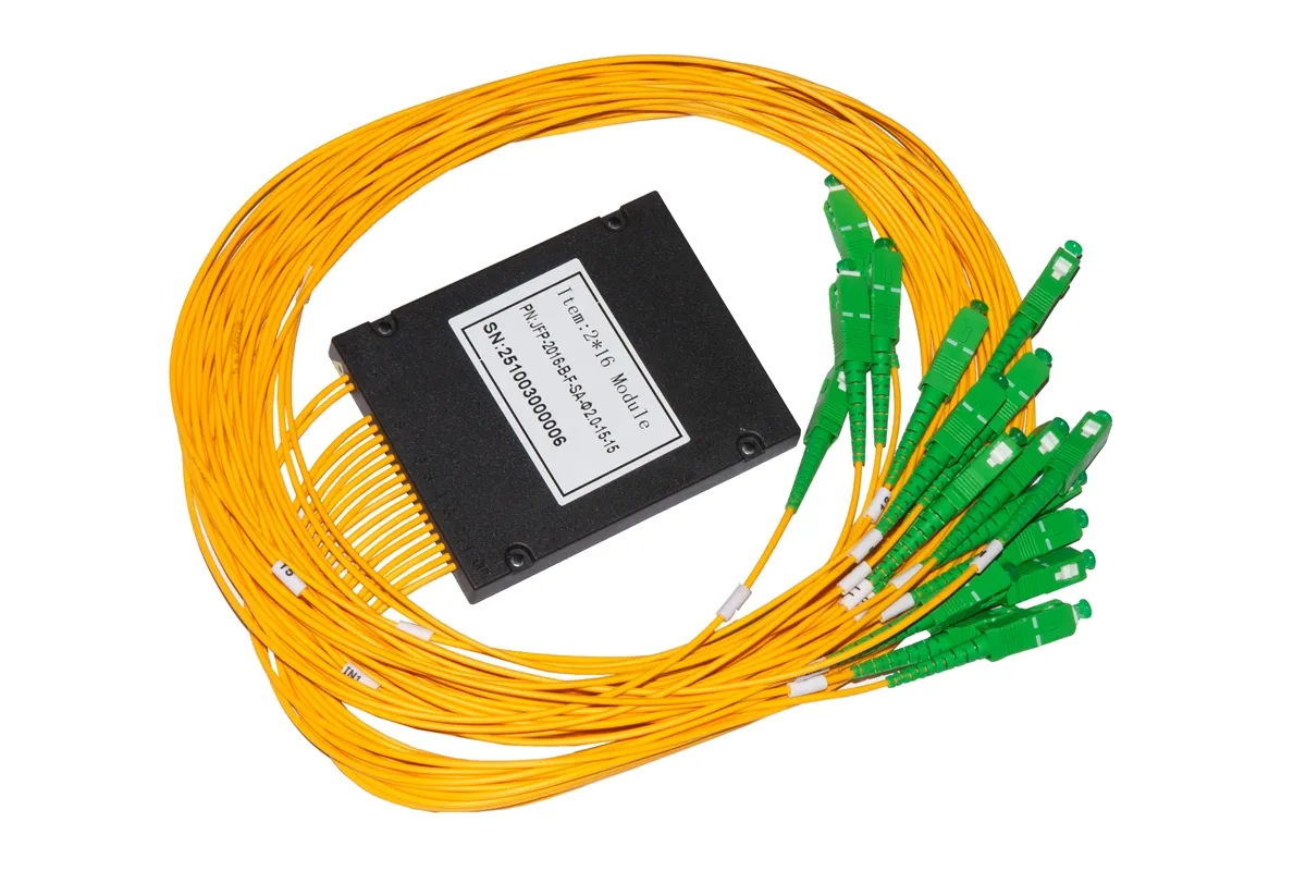 Box Plc Splitter Con Connettori Sc Apc 2 In E 16 Out Mt 1.5 - immagine 1