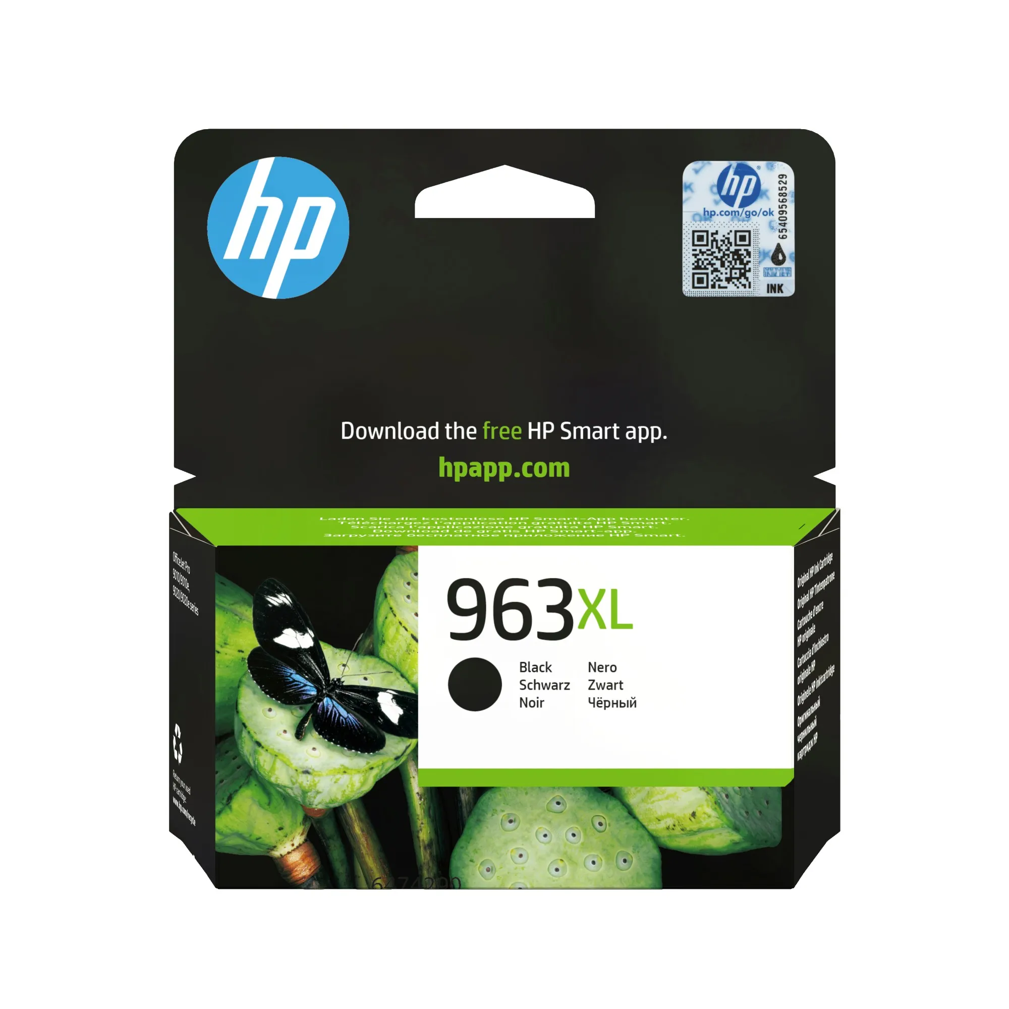 HP Cartuccia di inchiostro nero originale 963XL ad alta capacità - immagine 1