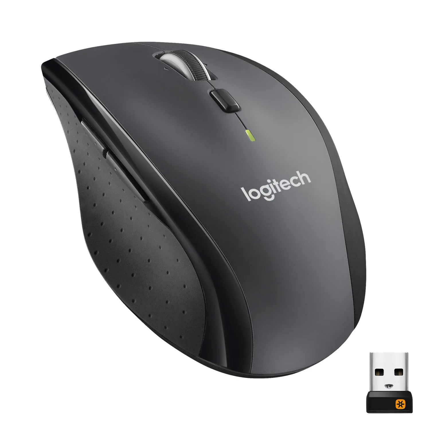 Mouse M705 Log Nero Wireless Marathon Usb Laser Logitech - immagine 1