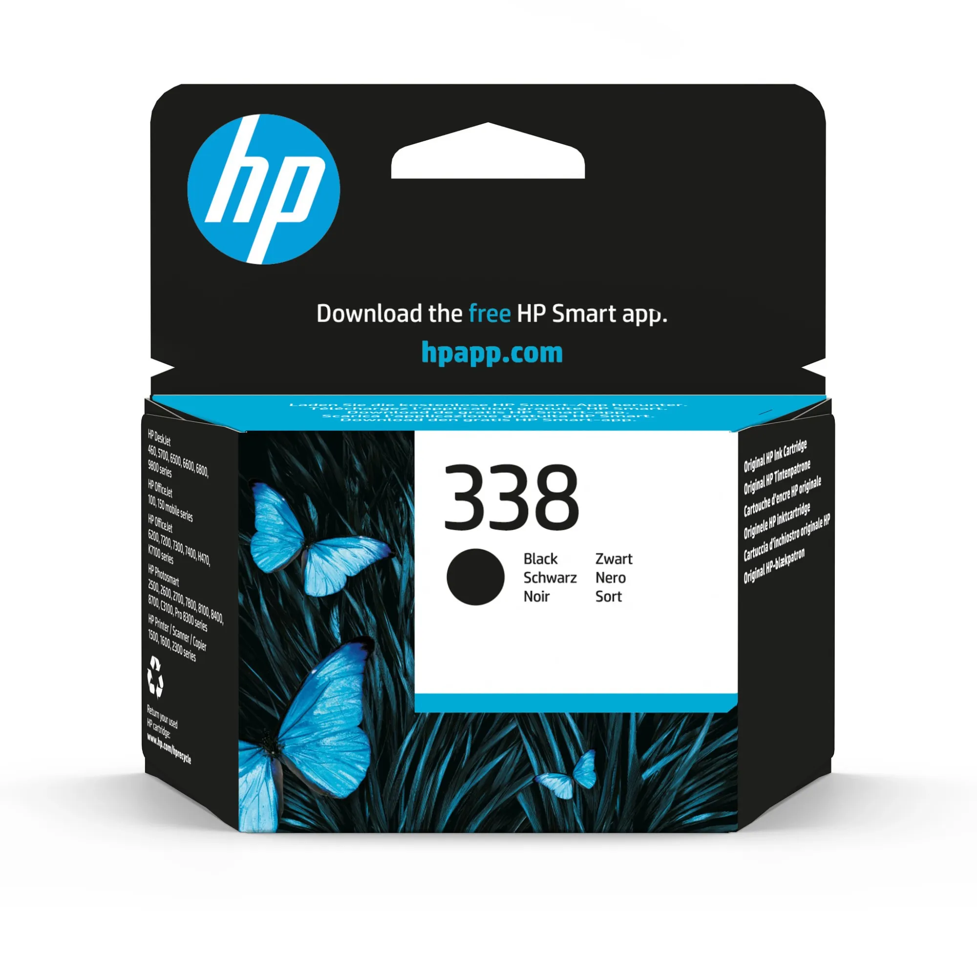 Originale HP Cart.Nero 5740/6540/8150 Psc 1610/2355/2610/C3180 N.338 - immagine 1
