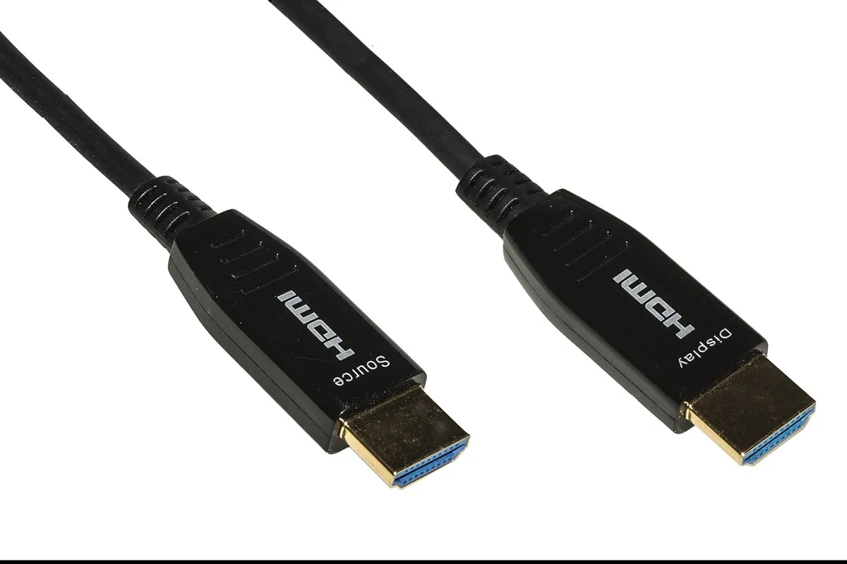 Cavo Fibra Ottica Aoc Hdmi 2.0 Hdcp Arc Edid 4K@60Hz@4:4:4 Ibrido Mt 20 - immagine 1