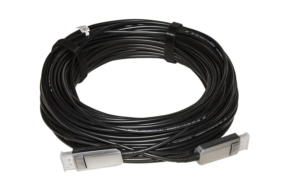 Cavo Displayport 1.4 8K@60Hz 32Gbps Hdcp Hdr Fibra Ottica Aoc Mt 15 - immagine 1