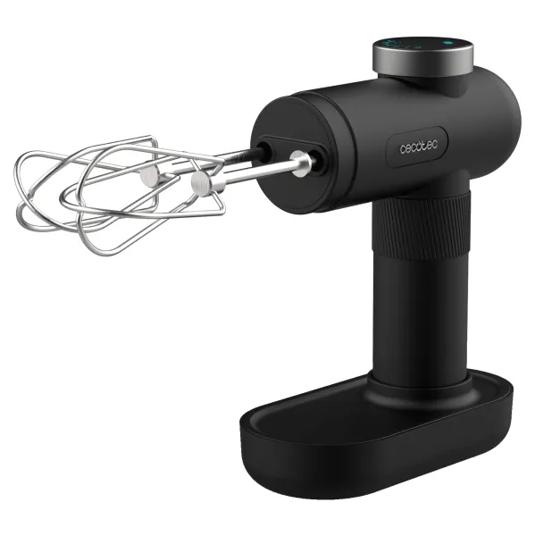 Frullatore a immersione senza fili Cecotec PowerTwist - 50W - Batteria da 2000mAh - Ricaricabile tramite USB - Autonomia di 40 minuti - 5 velocità - Turbo - Motore DC ad alte prestazioni - Nero - immagine 1