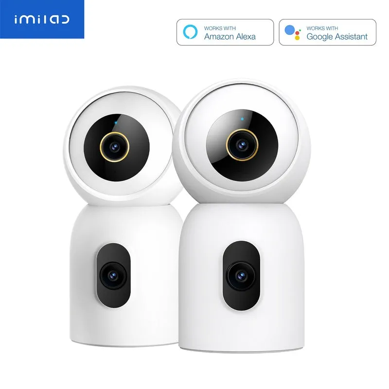 Imilab Telecamera Da Interno C30 Dual Doppia Lente 5Mp/3K360 Zoom 6X Wi-Fi 6 - immagine 1
