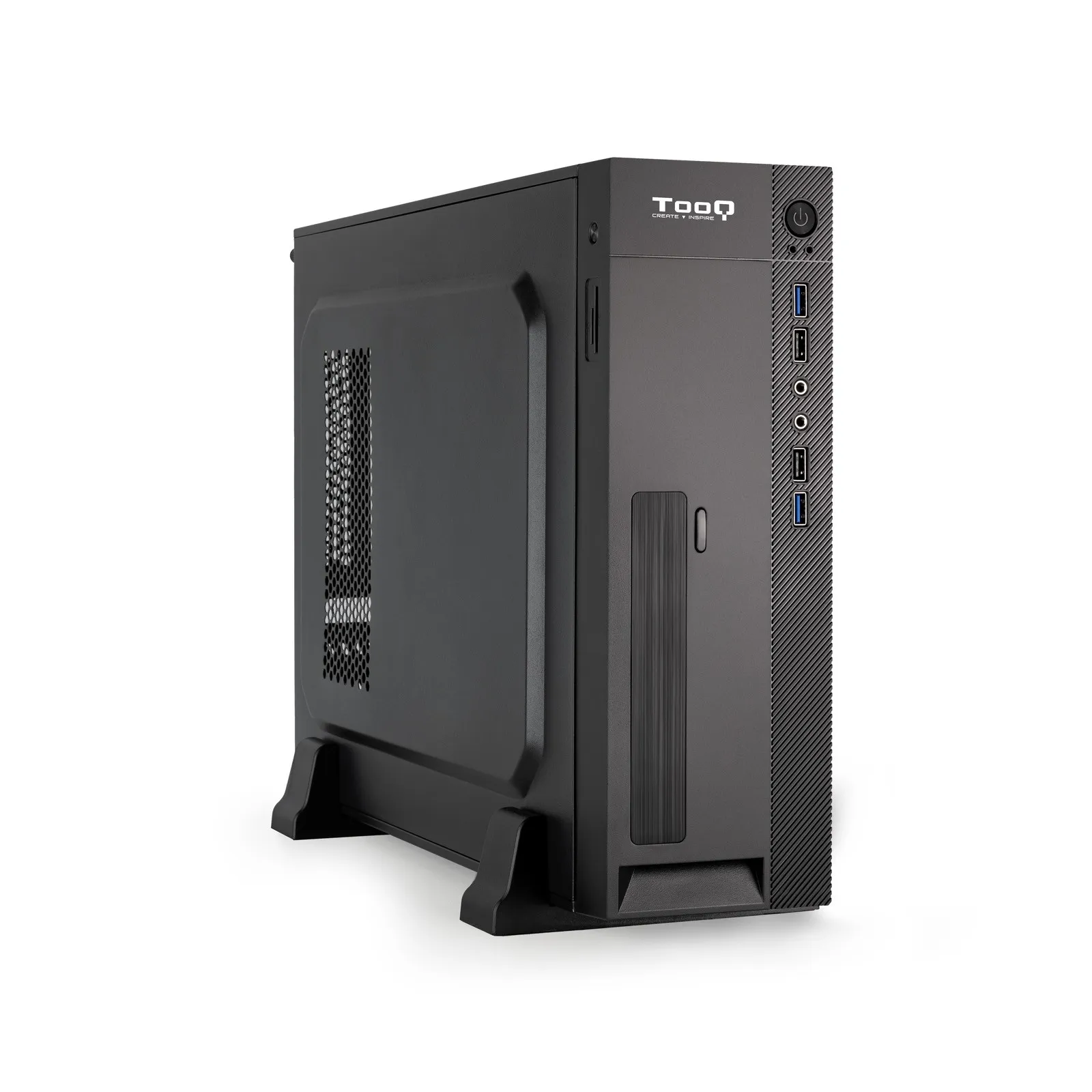 TooQ TQC-3008U3C computer case Micro Tower Nero 500 W - immagine 1
