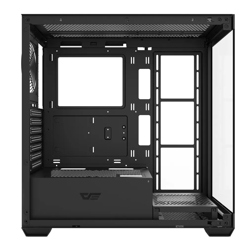 Darkflash Ds900 Pc Case Atx/Micro-Atx/Mini-Itx Motherboard Support No Fans Tempered-Glass Front - immagine 1