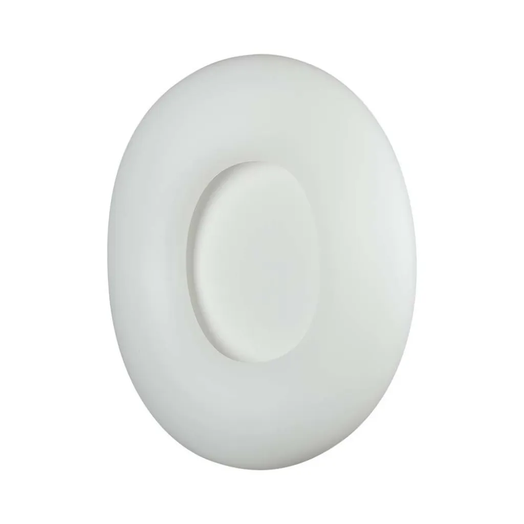 V-TAC Plafoniera LED Circolare 22W con Telecomando Cambio Colore 3 in 1 Corpo Bianco d: 30cm h: 8cm Dimmerabile - immagine 1