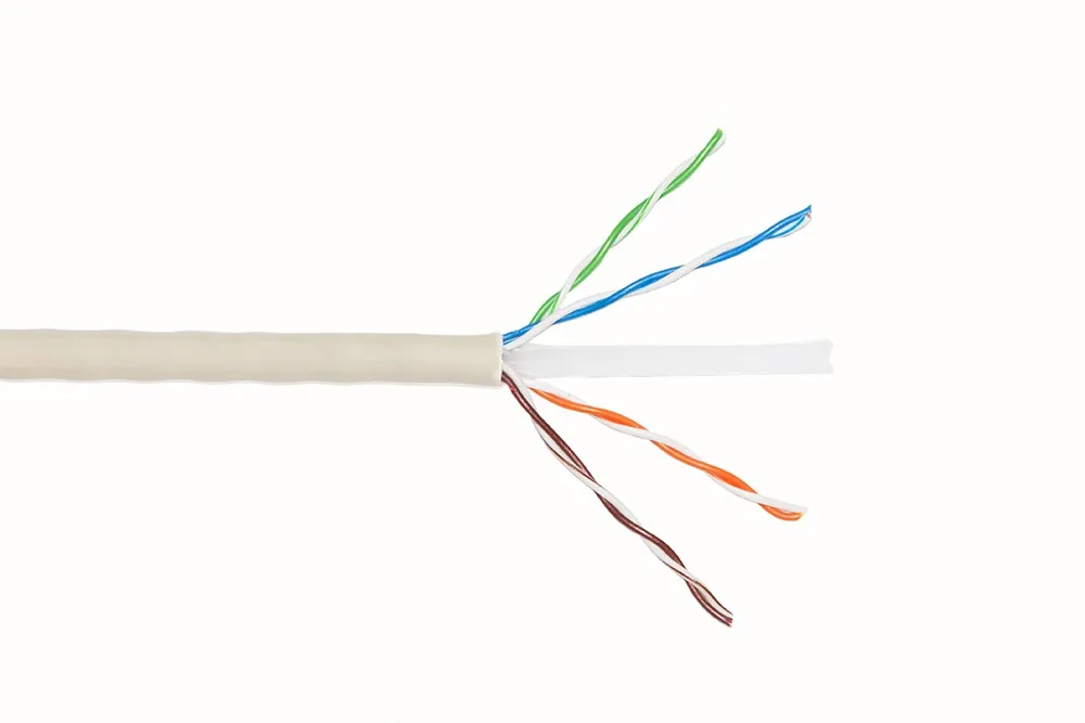Cavo Solido Utp Per Reti Categoria 5E Awg24 Materiale Cca Matassa Mt 305 Classe Cpr Eca - immagine 1