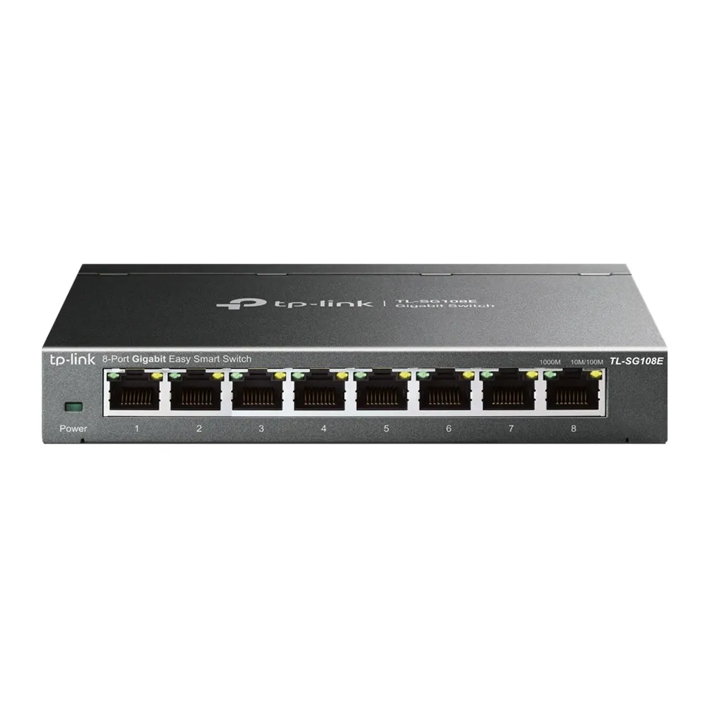 Switch 8P Gigabit Easy Smart Mtu/Po Rt/Tag-Based Vlan - immagine 1