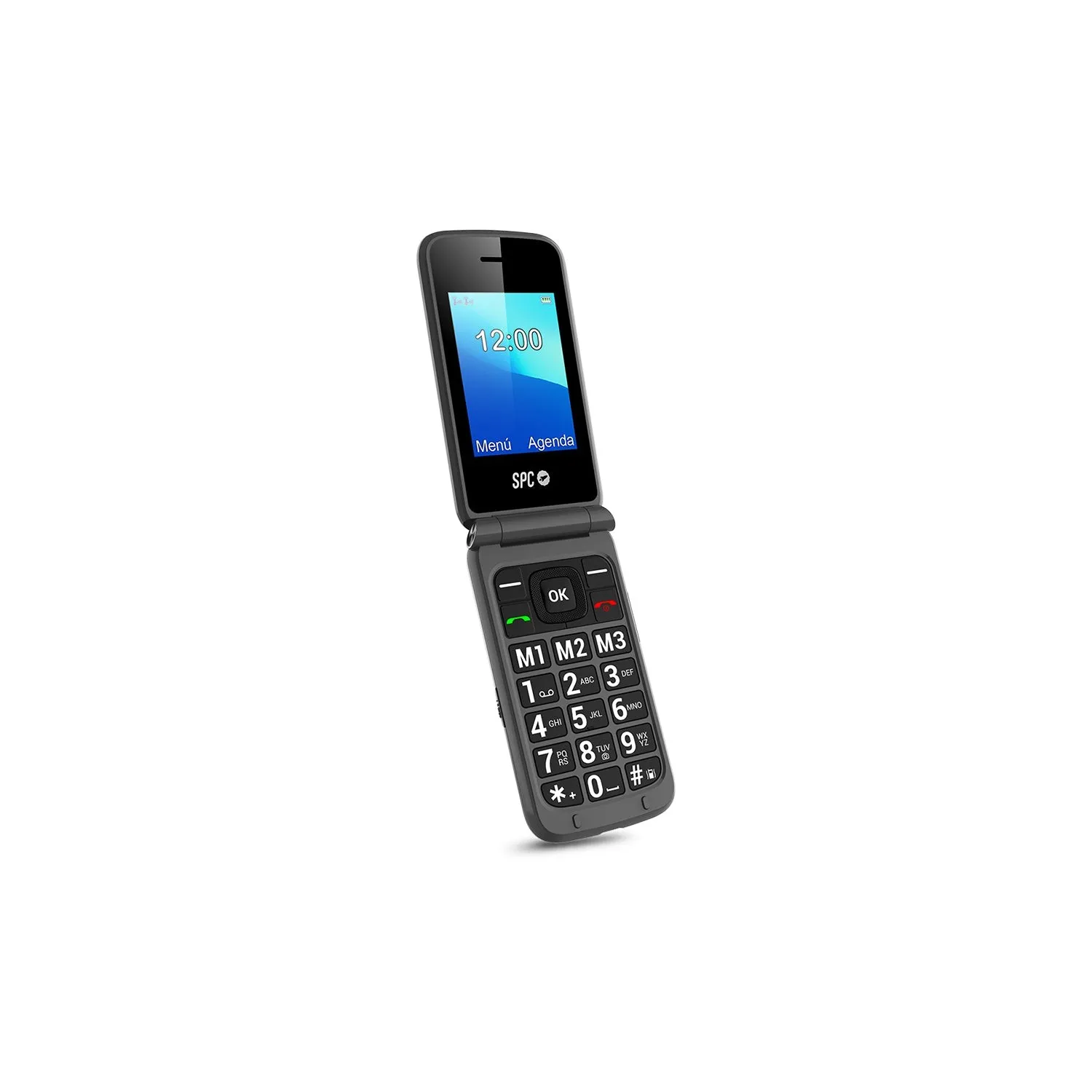 SPC Stella 2 61 cm (2.4) 100 g Grigio Telefono cellulare basico - immagine 1