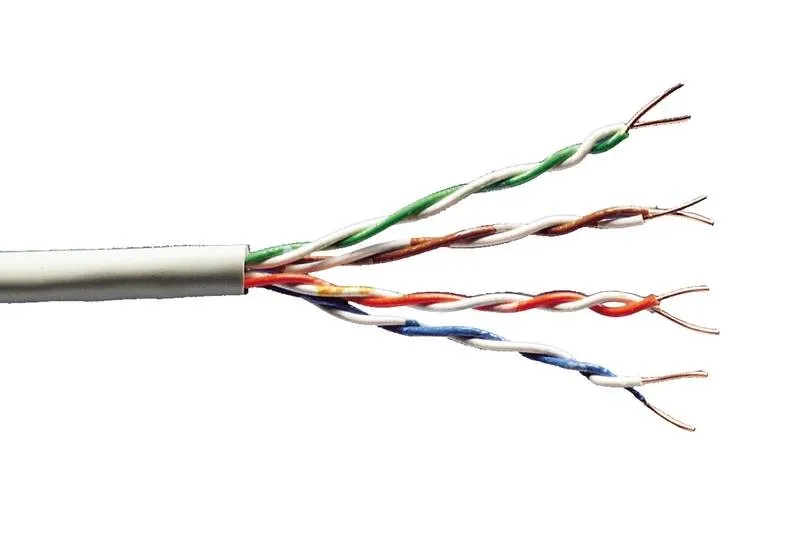 Cavo Solido Non Schermato Utp Per Reti Categoria 5E In Rame Matassa Mt. 100 Classe Cpr: Eca - immagine 1