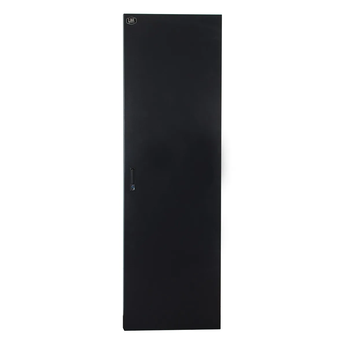 Porta In Metallo Pieno Nera Per Armadi Link 32U Larghezza 600Mm Con Serratura - immagine 1