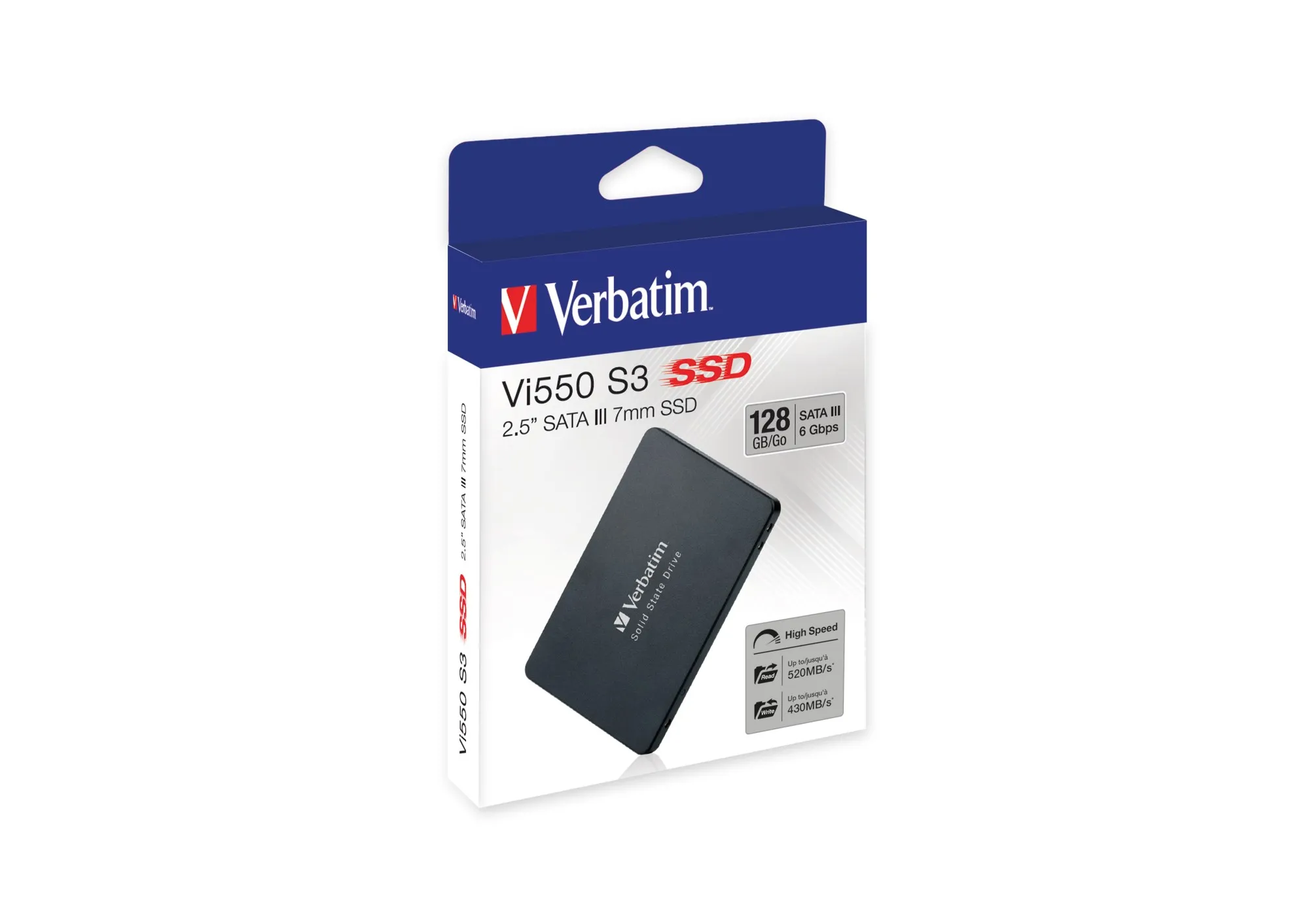 Verbatim Ssd Vi550 128Gb 25 Sata3 560/535 Mb/S - immagine 1