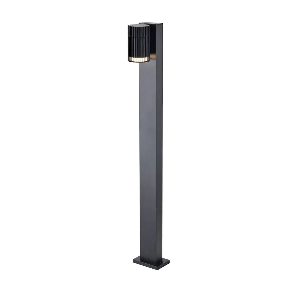 V-TAC Piantana LED da Giardino GU10 (max 10W) 800mm Nera IP44 - immagine 1