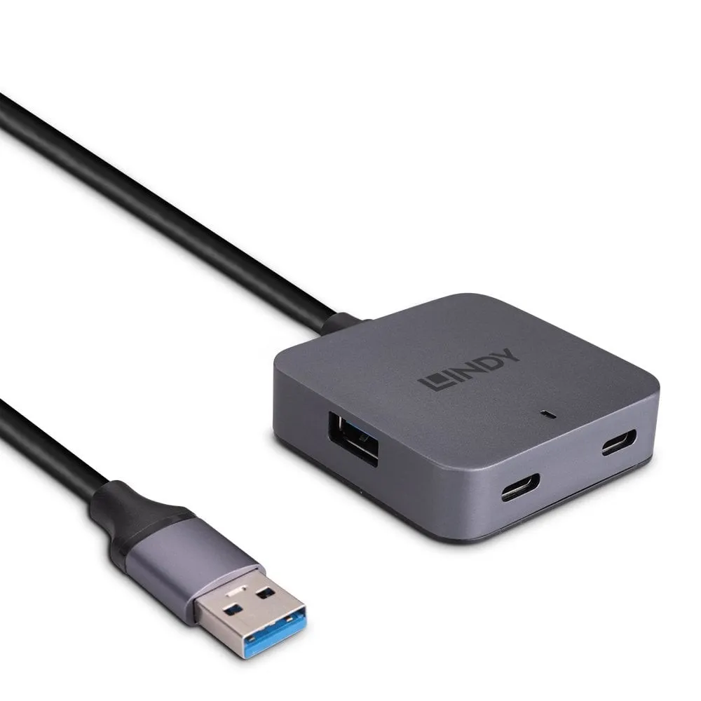 Lindy Hub Usb 3.0 5M 4 Porte - immagine 1