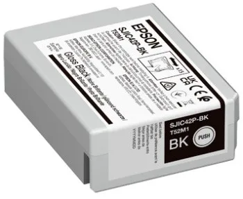 ORIGINALE Epson Cartuccia d'inchiostro nero C13T52M140 SJIC42P-BK 50ml - immagine 1